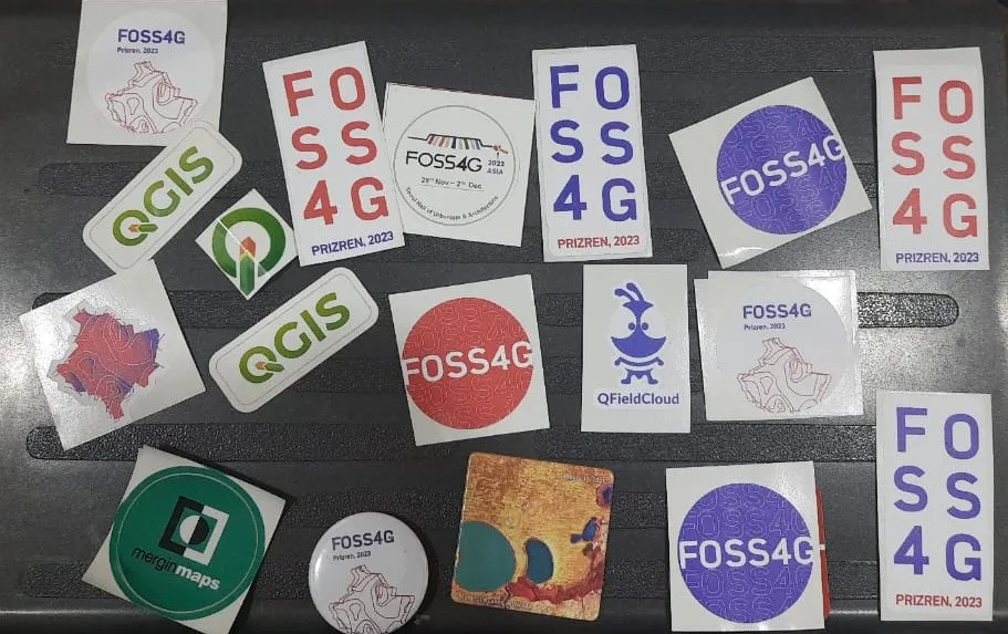 Saving some stickers for Lets Talk Spatial community! Grab them at next meetup :)